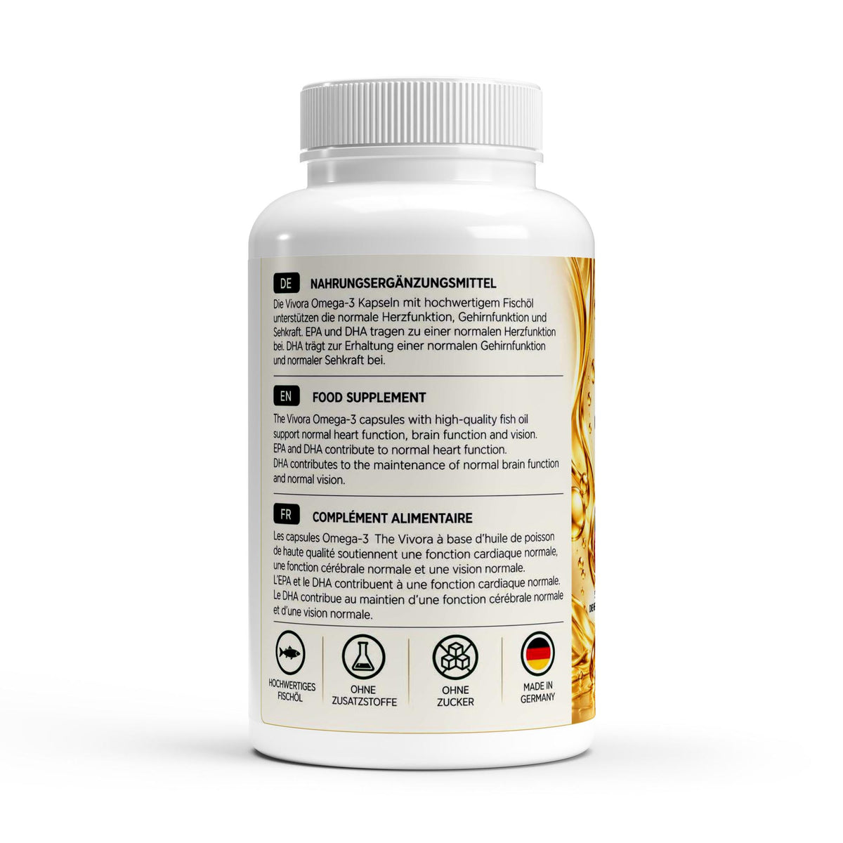 Omega 3 Triglyceride 18/12 (Halal Gelatine) - 120 Softgels