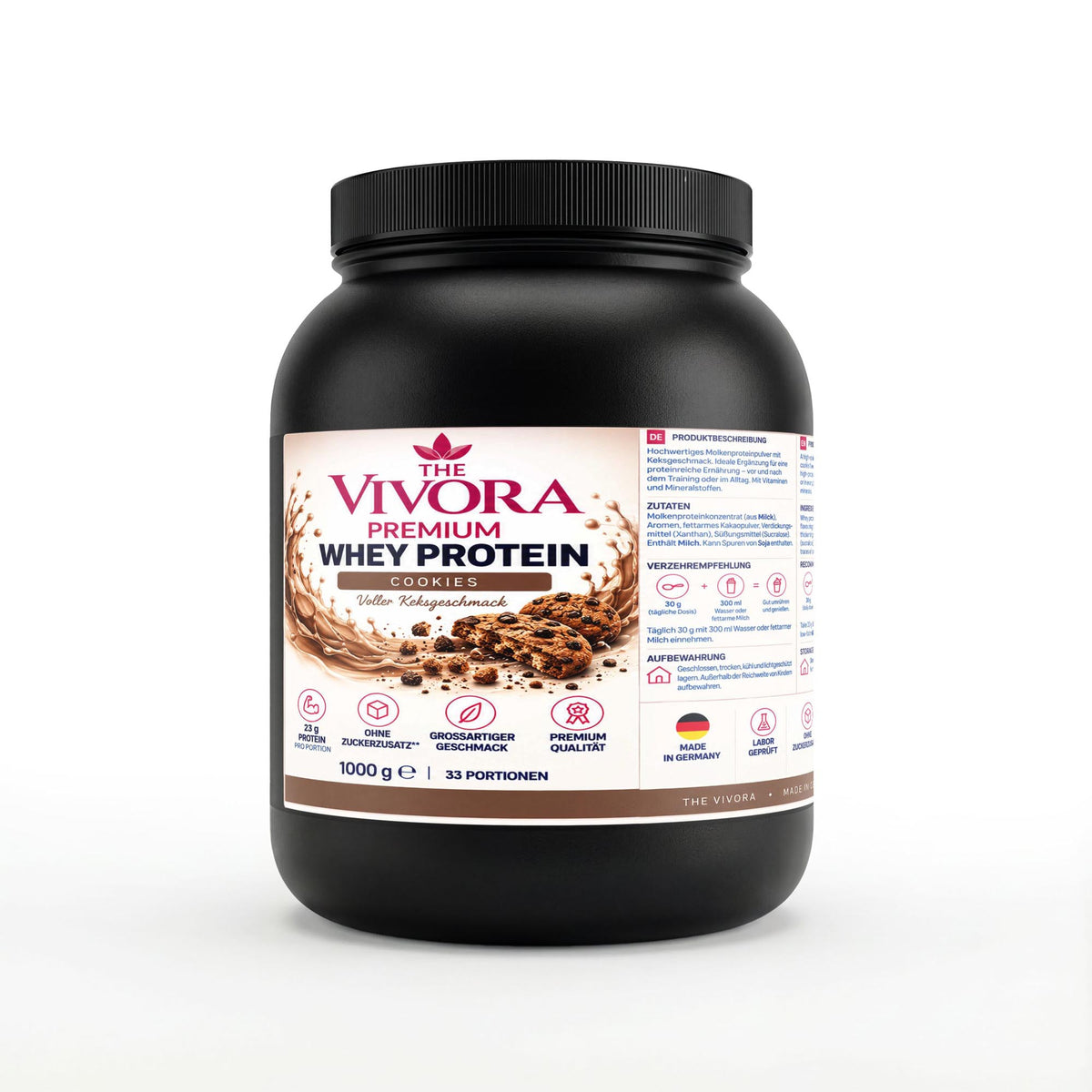 Premium Whey Protein Cookies - 1.000g